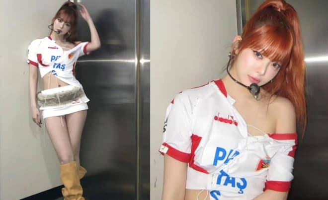 K-Pop Yıldızı Hong Eunchae, Kızılcabölükspor Formasıyla Seul'de Sahnede!
